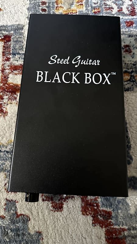 sarno steel guitar black box buffer|black box steel guitar.